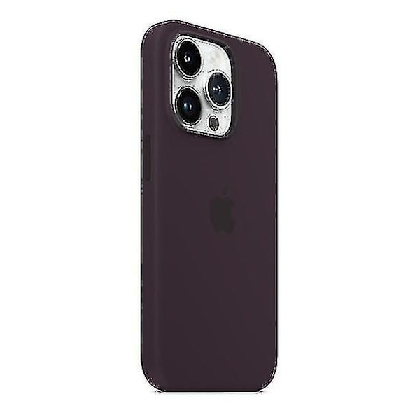 Silikon Telefon Cover Kompatibel Med Iphone 14pro - ya01  (FMY) Elderberry