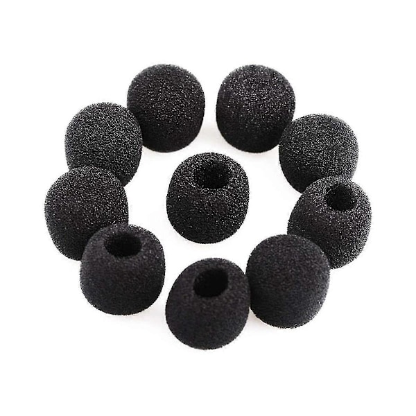 30 Par Højttaler Svamp Sleeve Blød Svamp Mikrofon Hoved Cover Skum Svamp Mic Cover Til Mikrofon (FMY)