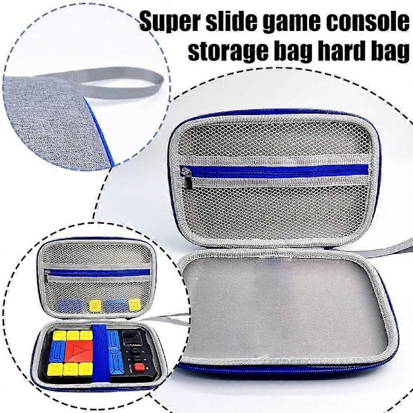 Hardt Bæreveske for Giiker Super Slide Brains Spill Oppbevaring Reiseveske Bag (FMY)