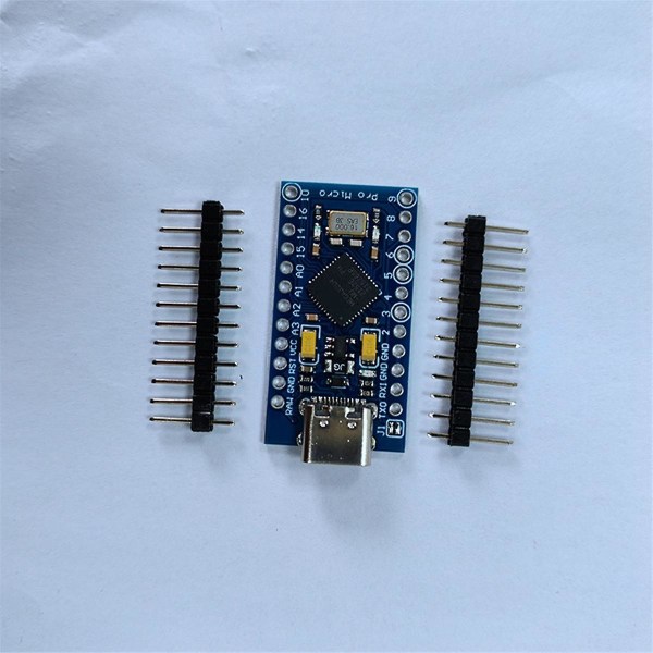 Typ-c-gränssnitt Atmega32u4 Själv Usb-uppdaterare 5v/16m Mikrokontroller Utvecklingskort  (FMY)