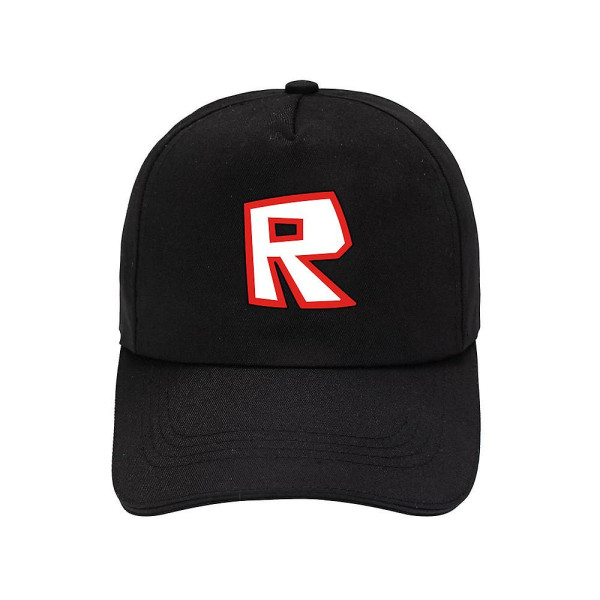 Roblox Spill Baseball Caps Justerbar Snapback Mesh Solhatt Hip Hop Hater (FMY) Black  3