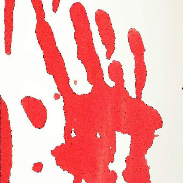 Färgväxlande Matta Badrumsmatta Halloween Fotmatta Blodig Badrumsmatta Färgväxlande Golvmatta (FMY) White