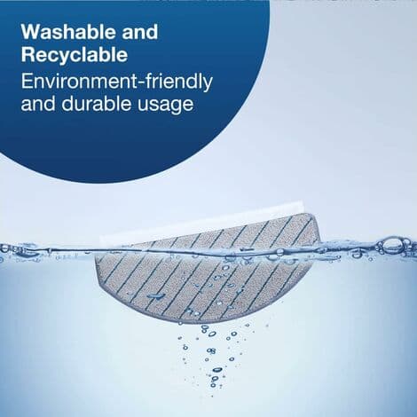 Vaskbar mopp til ECOVACS DEEBOT OZMO T10/T10 PLUS (3 stk)（FMY）