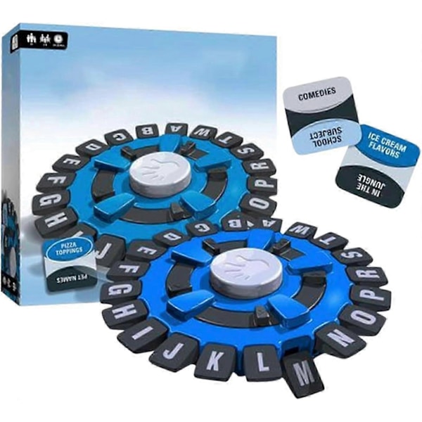 Tapple Game German, Letters Game, Think Words Game German Word Game, Tapple Word Game, Family and Party Board Game for 2-8 Players  (FMY)