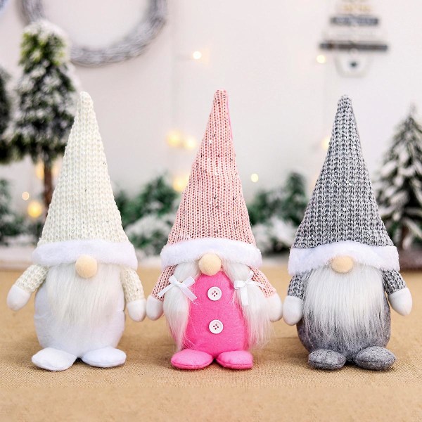 Jule Faceless Dukke Nisse 2023 Glædelig Jul Dekorationer Til Hjemmet Cristmas Ornament Xmas Navidad Natal Nytår 2024  (FMY) 9