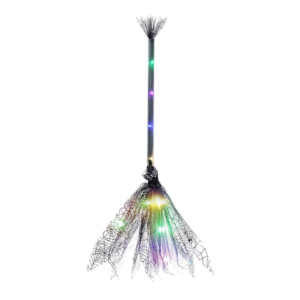 Halloween Dekoration Heks Kostes Heks Led Kostes Makeup Fest Glowing Mount World Of Warcraft Halloween Kost (FMY) Black