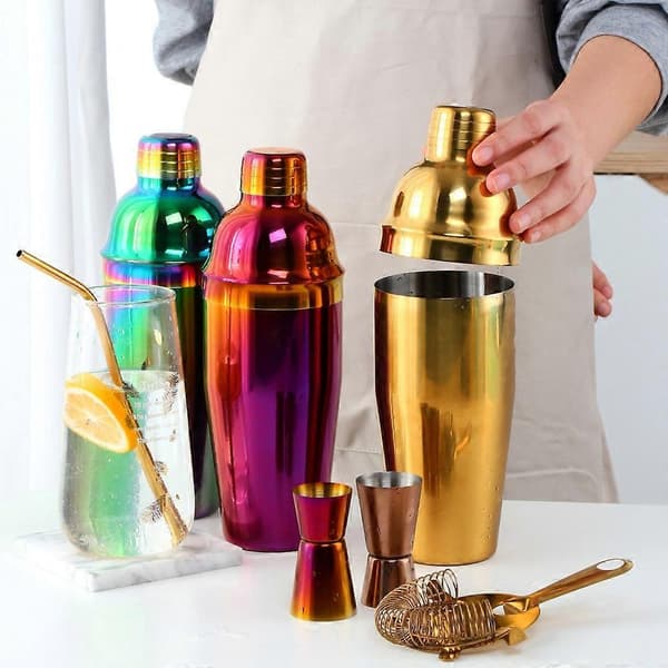 Hånd Shaker Kopp Fancy Shaker Gullsett (FMY)