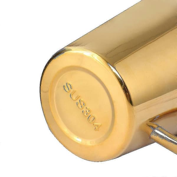 300ml Termoskopp i Rustfritt Stål med Bærehåndtak - Gull (FMY)