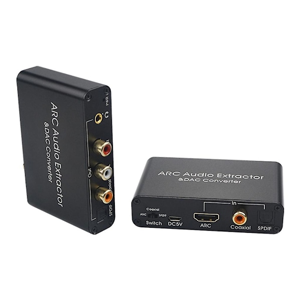 ARC Audio Extraktor HDMI-kompatibel - Audio Return Channel DAC Audio Konverter