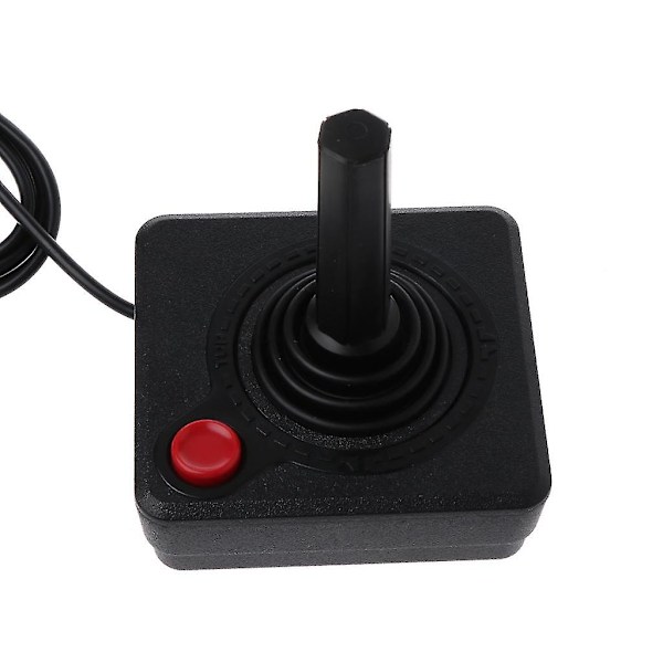 Retro Classic Controller Gamepad Joystick til Atari 2600 Game Rocker med 4-vejs Styrestik og Enkelt Aktionsknap (FMY)