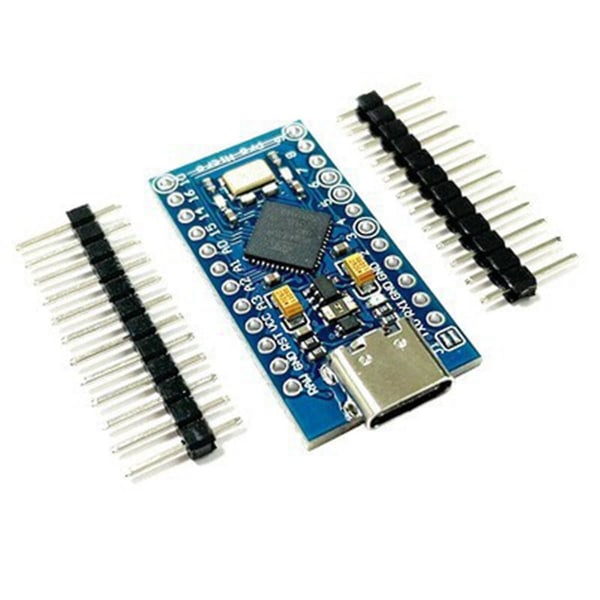Typ-c-gränssnitt Atmega32u4 Själv Usb-uppdaterare 5v/16m Mikrokontroller Utvecklingskort  (FMY)
