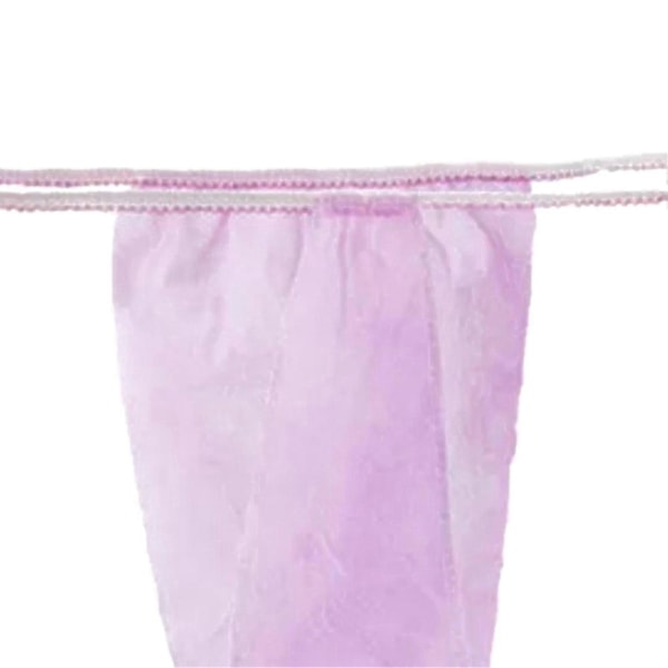 100-pack Engångsunderkläder T-string Midja Bekväma Hygieniska T-string Underkläder för Kvinnor (FMY) Black