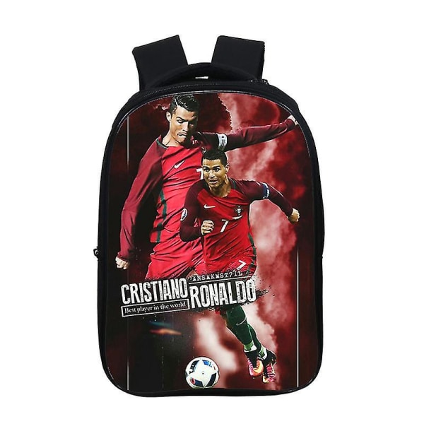 Football Crowe Around Ronaldo kuviollinen olkareppu koululaukku korkealaatuinen (FMY) Style 5