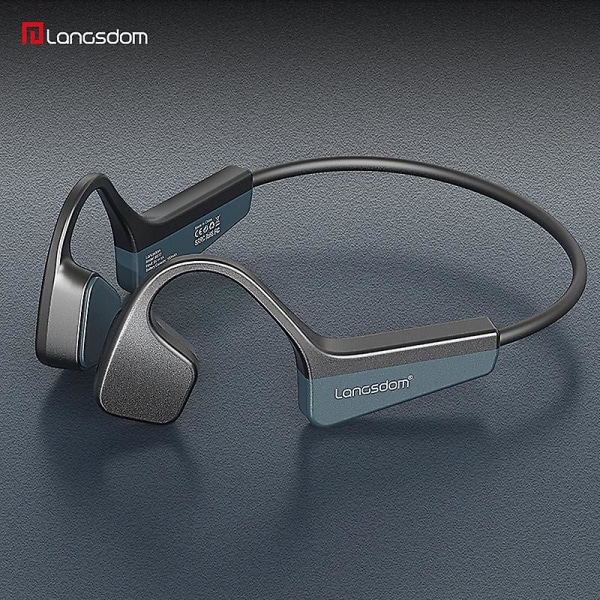 Langsdom Bs17 Open Ear Headset Waterproof Bluetooth 5.2 Wireless Sports Earphones Lightweight Bone Conduction Headphones  (FMY)