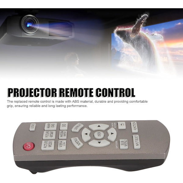 Fjernkontroll for Panasonic PT AE7000 AE8000 AE4000U AE7000EA AE7000EH AE7000U AE8000 AE8000EA AE80  (FMY)
