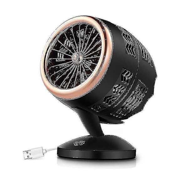 Tib 350w USB-virtalähde Lämmityspuhallin Kannettava Puhallin Nopea Lämmitys Termostaatti Kotiin (FMY)
