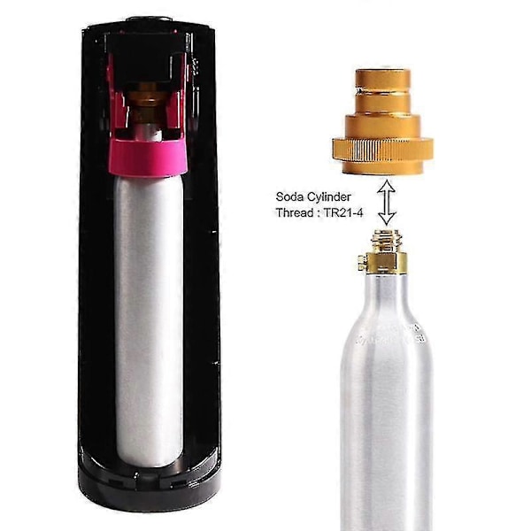 Nopea sovitin yhteensopiva Co2 Soda Water Sparkler Duo (FMY)