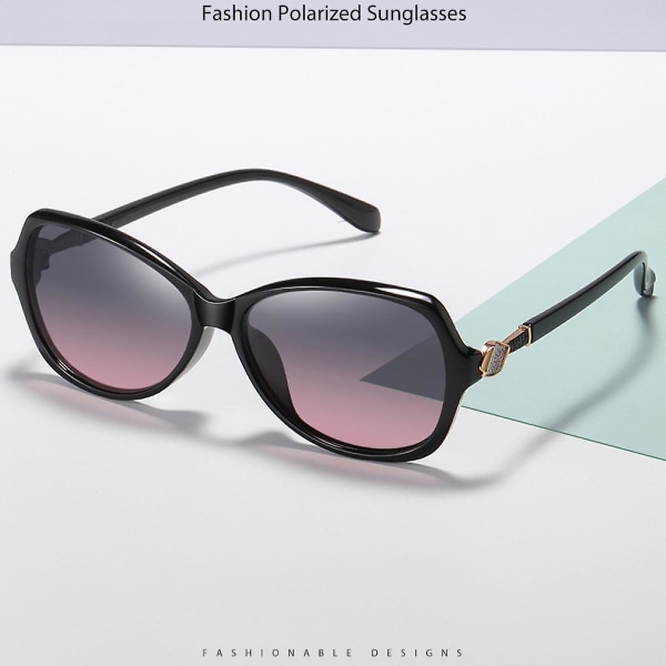 Solbriller til kvinder mode spejlglas metal stel (FMY)