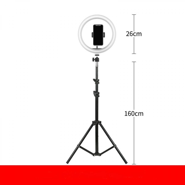 10 tum ringljus kompletterande ljus LED skalbart fyllningsljus (FMY)