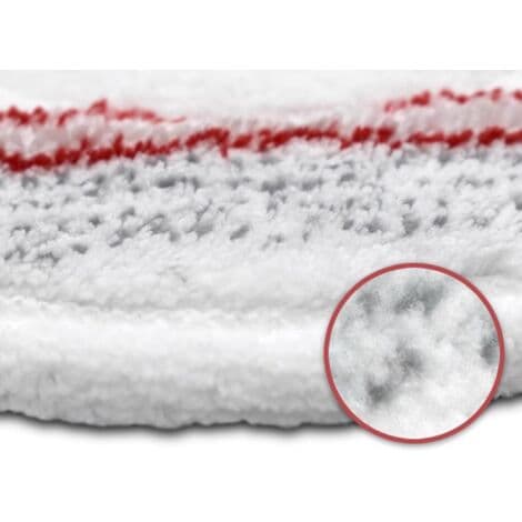 2-pak mikrofiber moppepåfyldning til Vileda Spin and Clean moppe, vaskbare og genanvendelige erstatningsmoppehoveder (FMY)