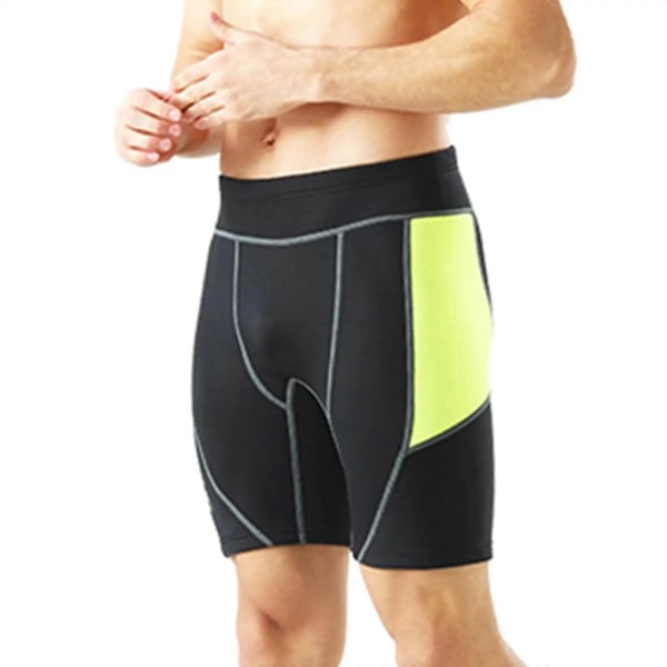 2 mm neopreenishortsit miehille, vesijumppa, märkäpuku, urheilu, märkäpukuhousut