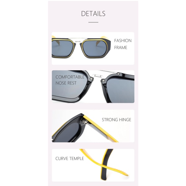 Solbriller for menn og kvinner som kjører Solbriller 100 % UV-blokkering (FMY)