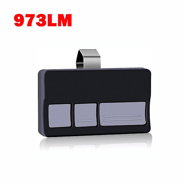 LiftMaster Craftsman Chamberlain 971LM 973LM Garagedörrfjärrkontroll 390mhz Garagedörrstyrenhet för nyckelring Barriär (FMY) 973LM