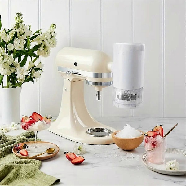Rakad Is Tillbehör för KitchenAid Köksmaskin, Snow Cone Maskin (FMY)