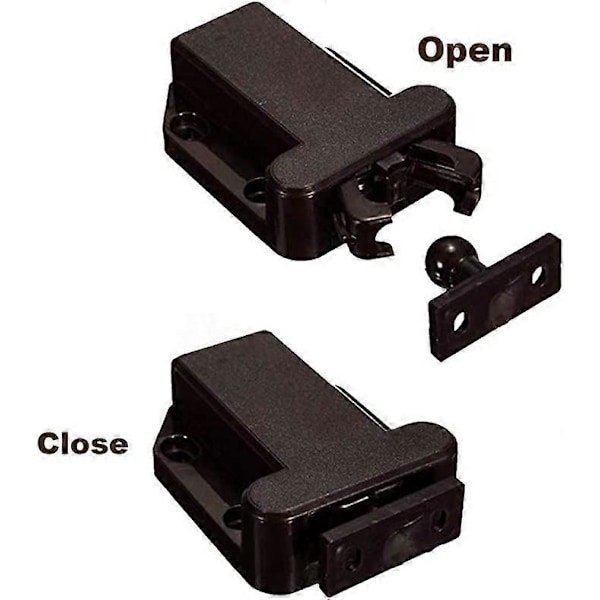 8 kpl Push LatchTouch Latch Safe Push LatchRebound itsekiinnittyvä laite Open Catch Lock -laatikko (FMY)