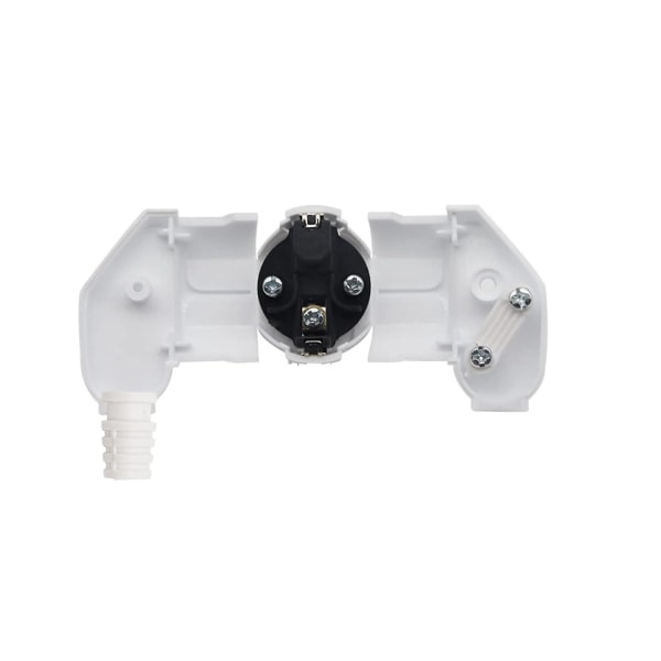 3-pakningsplugger, gummiskjermede kontaktplugger, 250v (16a) plugger, vinklede plugger, vanntette utendørs strømuttak (FMY)
