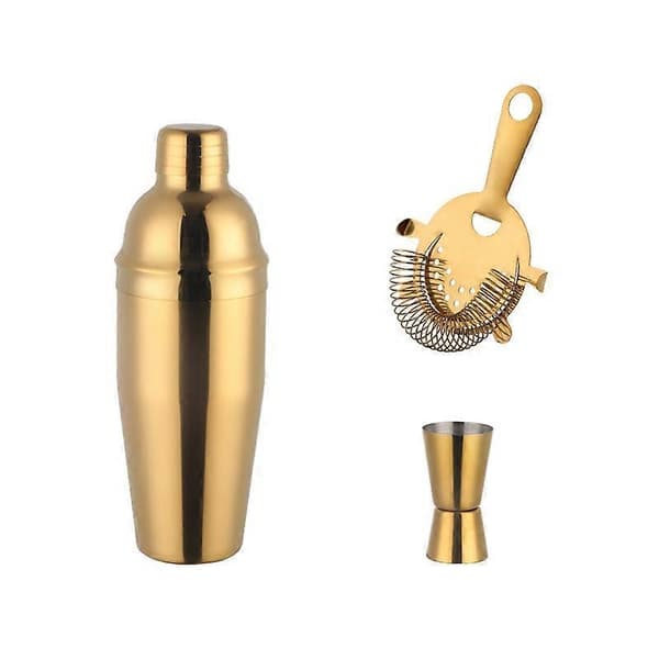 Hand Shaker Cup Fancy Shaker Guldset (FMY)