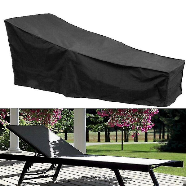 Heavy Duty Vattentät Solstol Solstol Trädgårdsmöbler Överdrag Patio Rattan (FMY)