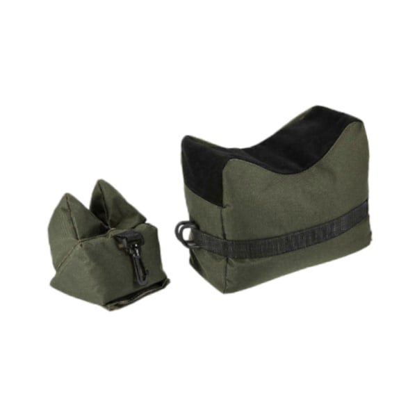 2 st Skjutbane Sandsäck Set Ställ Viktpåsar för Picknick Utomhussporter (FMY) Green