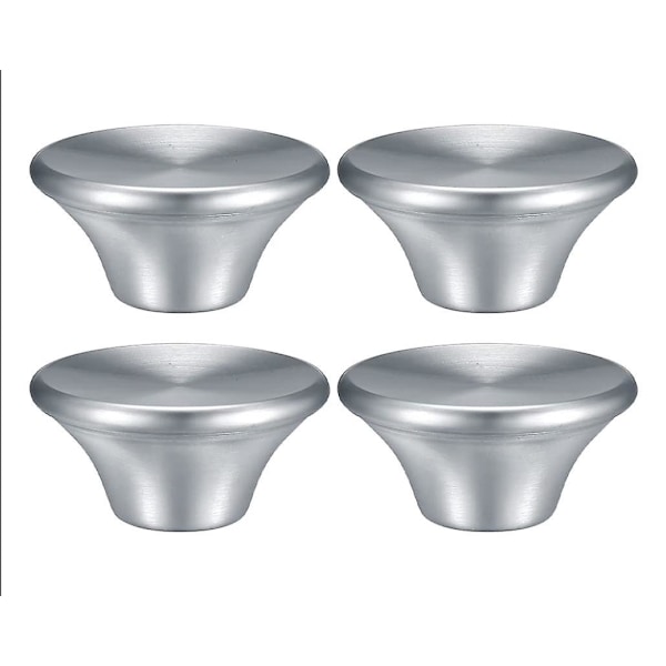 Sæt med 4 Saucepan Låg Knapper, Grydelåg Knapper, Udskiftningshåndtag Kompatibel med Le Creuset, Saucepan Låg Håndtag (FMY)
