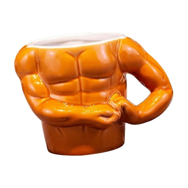 Keramisk Kaffe Kops Muskel Bryst Muskel Bryst Til Fars Dag Køkken (FMY) Only Mug 13 x 15.5cm