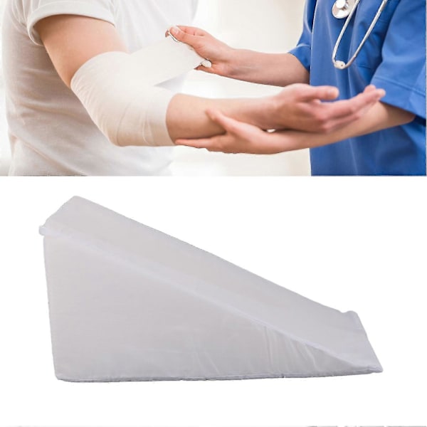 Armhöjningskudde Armkil Höjande Kudde För Sömn Bruten Arm Återhämtning Skydda Armbåge Armkil Kudde Triangel (FMY) White