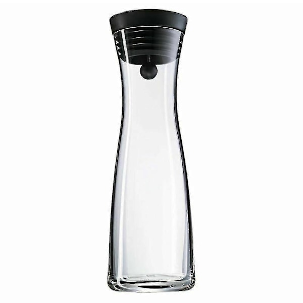 Vattenkaraff 1,8l Hög Borosilikatglasflaska Basic Lutande Lockförslutning Jug Xiang Chong Ya Ying (FMY)