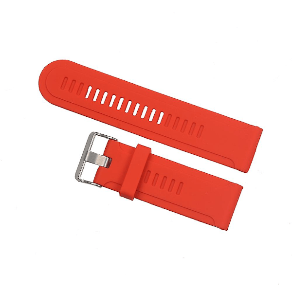 Mjuk Silikonarmband för Garmin Fenix 3/Fenix 3 HR/Fenix 2 etc + Luggar Adaptrar + Verktyg (FMY) Red Other Phone Models