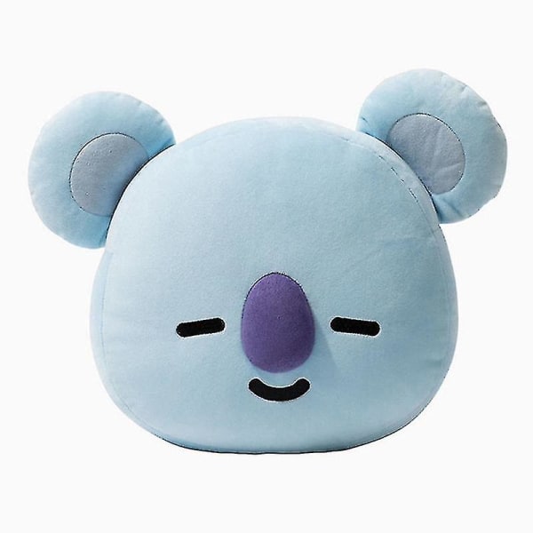 Mjuk plyschleksak kudde kudde söta leksaker Kpop Bts Bt21 Tata Shooky Rj Suga Cooky Barn Barn Present-1  (FMY) KOYA