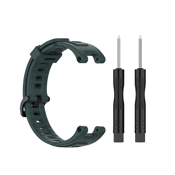 For Amazfit T Rex Pro Armbånd Pustende Rem Svettebestandig Anti-ripe Band (FMY) Green