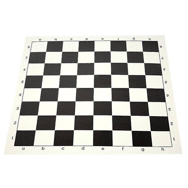 Klassiskt Vikbart Schackbräde Rullbart Schackbräde Platt Internationellt Schackbräde (FMY) 43cm Black