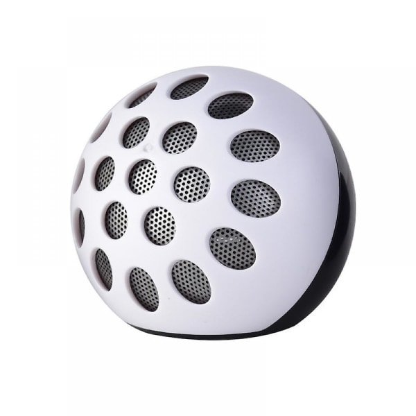 Bluetooth högtalare, Trådlös minihögtalare, Bärbar Bluetooth högtalare med HD-ljud, 4 timmars speltid, Hemma, Travelwhite (FMY)