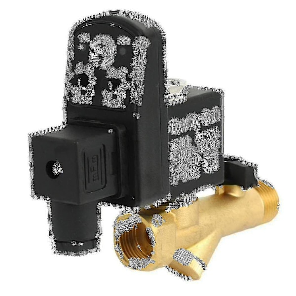 Ac 220v 1/2 tommer Elektronisk tidsindstillet 2-vejs luftkompressor gastank automatisk drænventil (FMY)