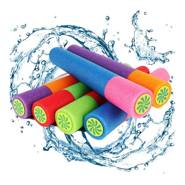 6-pack Skum Vattenpistoler Poolleksaker Set (FMY) multicolor