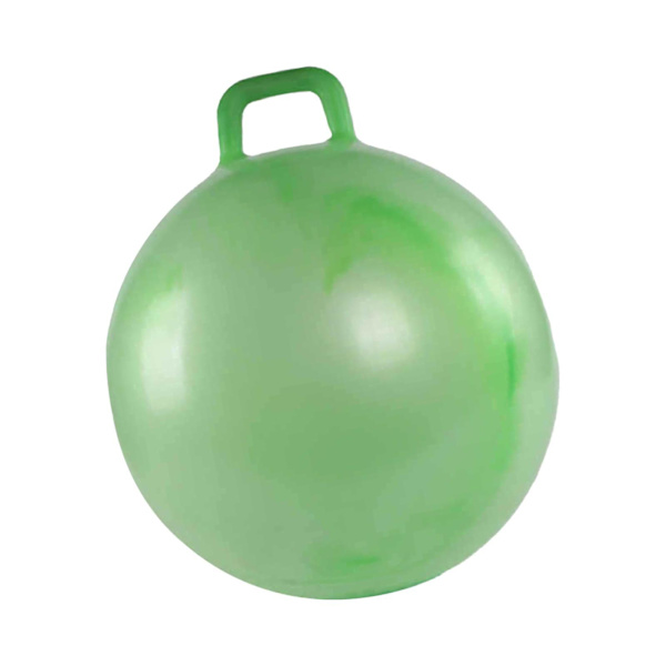 Hyppypallo, hauska liikuntapallo sisä- ja ulkopeleihin, koulun pomppiva pallo (FMY) green 55cmx55cm