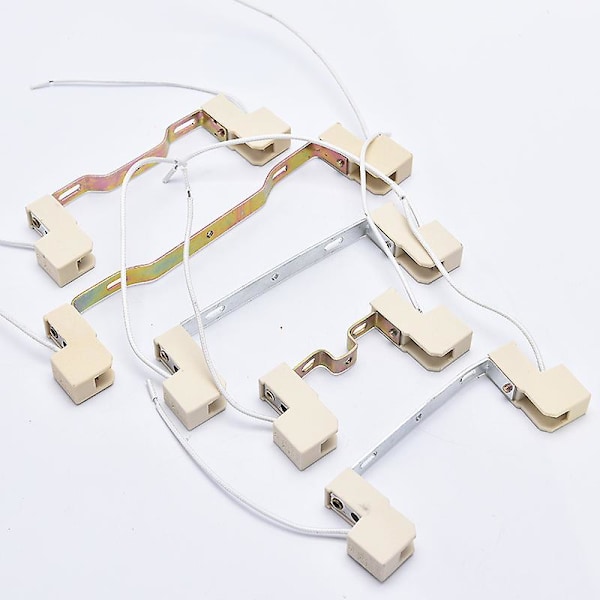 78/118/135/189mm R7s Flood Halogen Pære Keramisk Lampe Baseholder Adapter (FMY) R7S-118mm straight