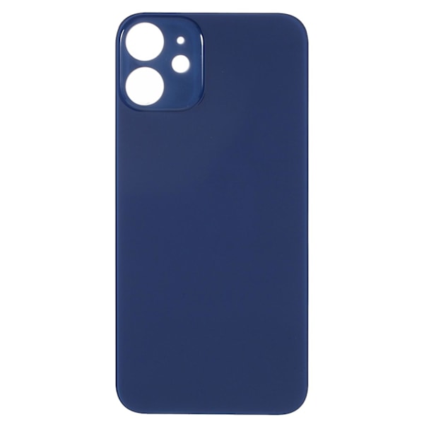 Batterihusdeksel for iPhone 12 Reparasjonsdel (Stort hull)  (FMY) Blue iPhone 12 6.1 inch