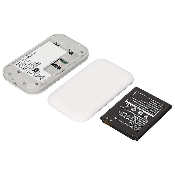 4G LTE Bärbar Internet Hotspot, Trådlös WiFi-Router, Stöder 8 till 10 Användare, 4G Trådlös Router (FMY) White