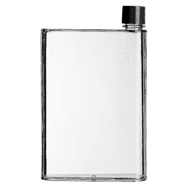 Platt Vattenflaska, A5 Memo - Transparent (FMY)