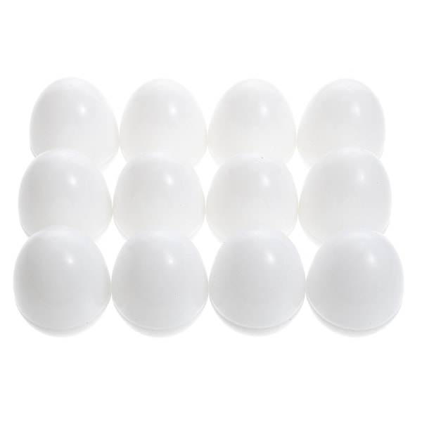 12 stk. Julepynt Lysæg Børneværelse Natlys Børneæg Natlys Lysæg Lampe (FMY) White 6.5X5CM